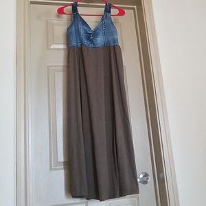 Maxi jersy dress for petite size